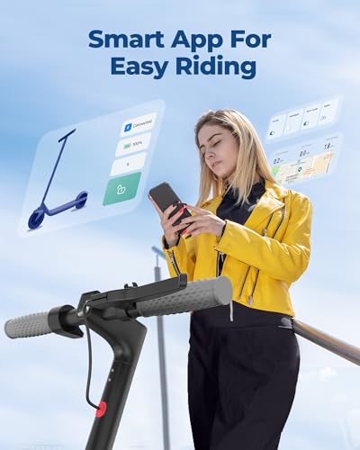 VOLPAM Electric Scooter, 350W/500W, 8.5"/10" Tires, Folding E-Scooter with Dual Braking Q653200