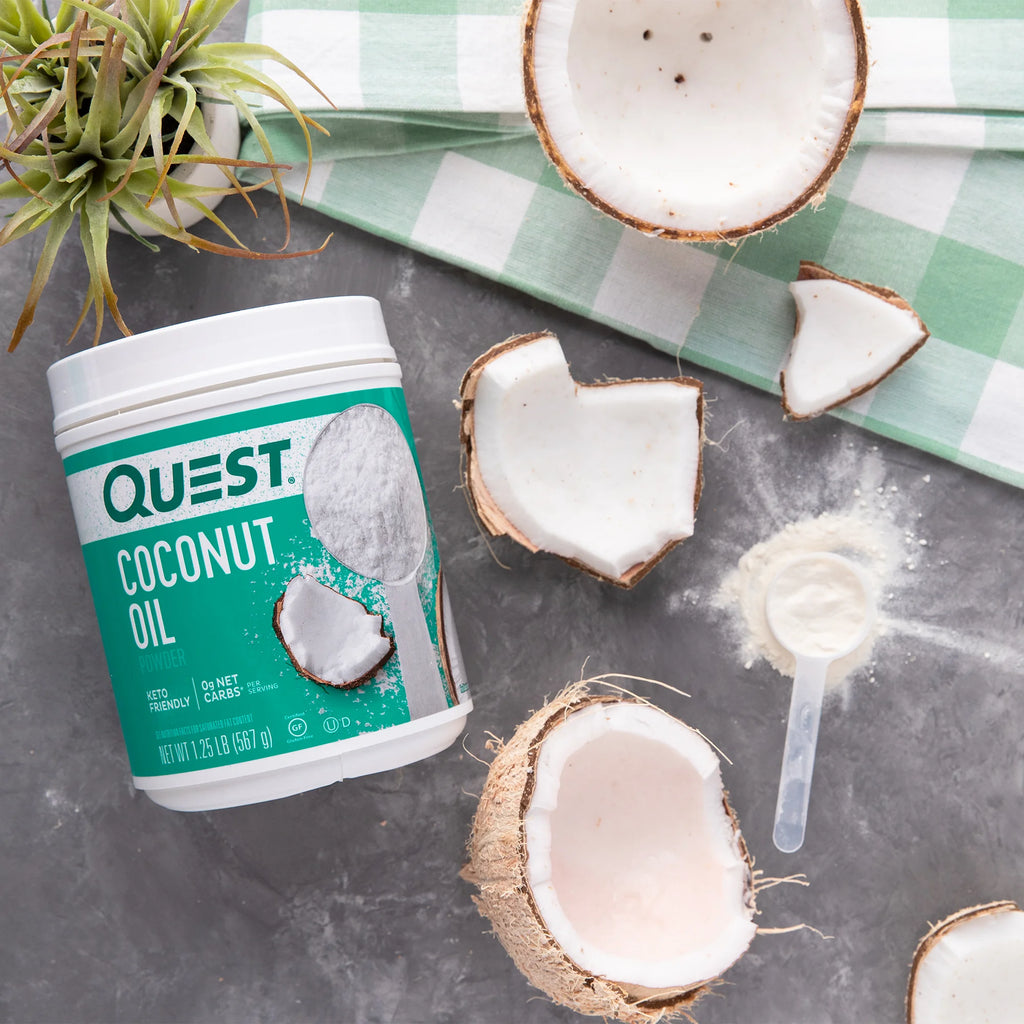 Quest Coconut Oil Powder, Unflavored, 20 oz Z8876