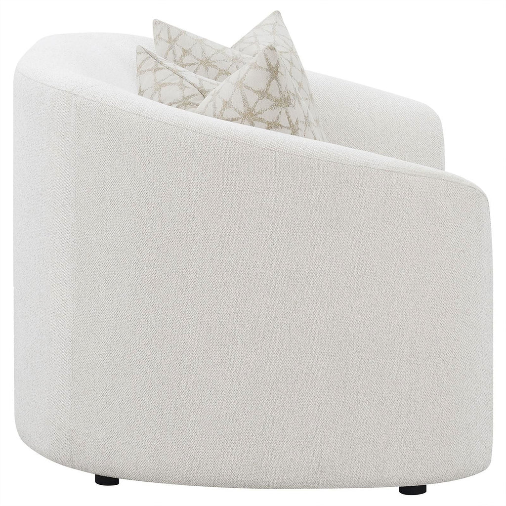 Coaster Rainn 2-Piece Fabric Upholstered Living Room Set, Latte L592