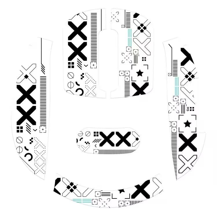 ATTACK SHARK X3 Wireless Gaming Mouse, 49g Ergonomic, PAW3395 26K DPI, White C238377