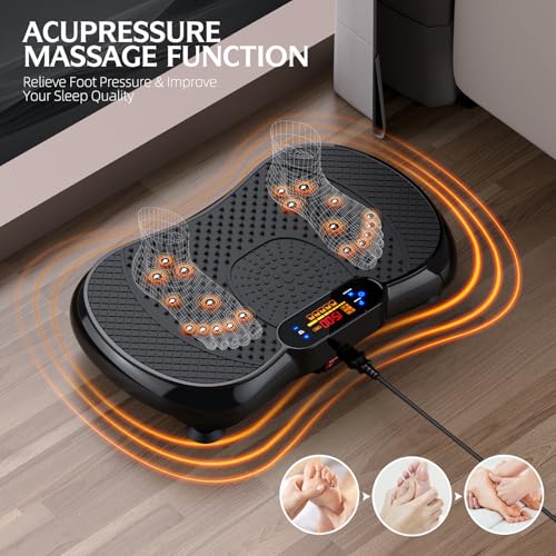 Vibration Plate Exercise Machine for Full Body Workout at Home Q99449