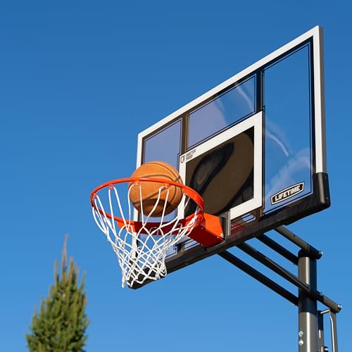Lifetime 54-Inch Adjustable Basketball Hoop Polycarbonate H583496