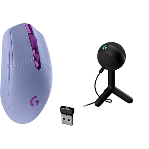 Logitech G305 LIGHTSPEED Wireless Gaming Mouse, Hero 12K Sensor, Black O4133