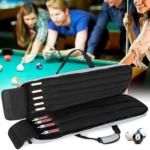 4x5 Pool Cue Case with Shoulder Strap B124