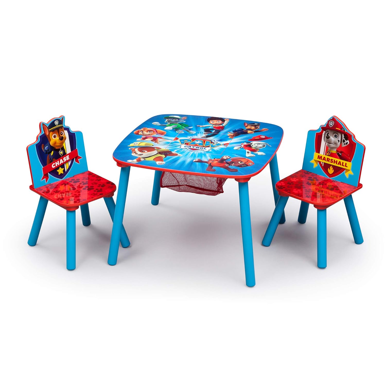 Delta Children Kids Table and Chair Set with Storage, 2 Chairs Included N44931