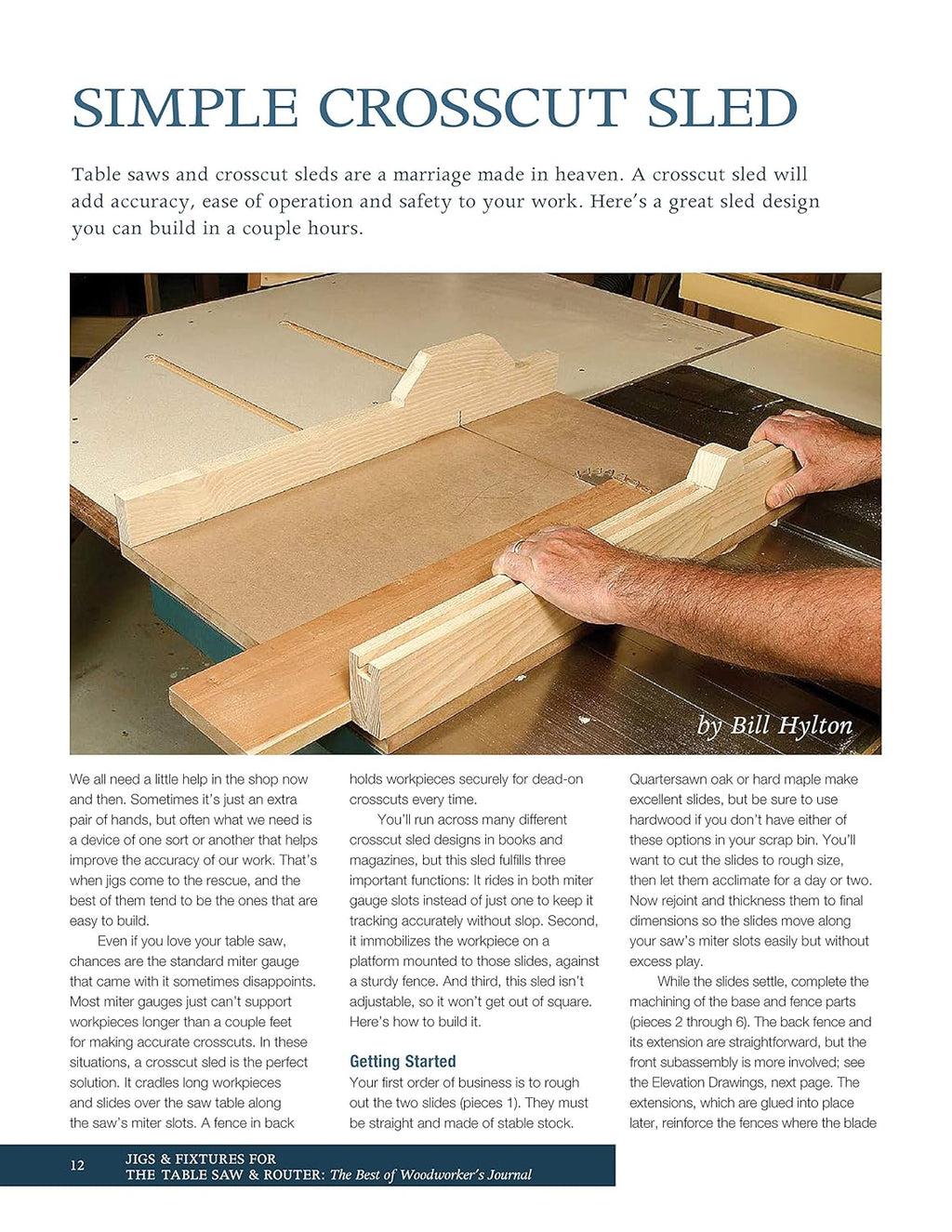 Jigs & Fixtures for the Table Saw & Router: 26 Innovative Designs T85546