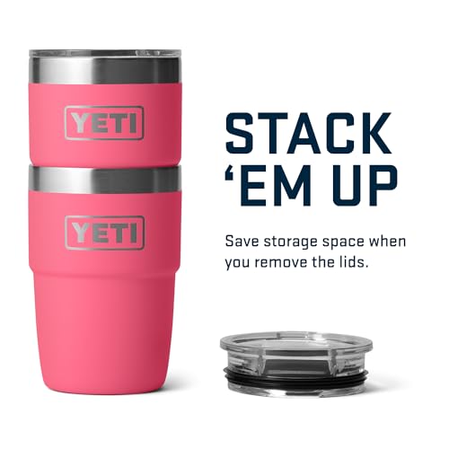 YETI Rambler 8 oz Stackable Cup, Stainless Steel, Vacuum Insulated with MagSlider Lid S120489
