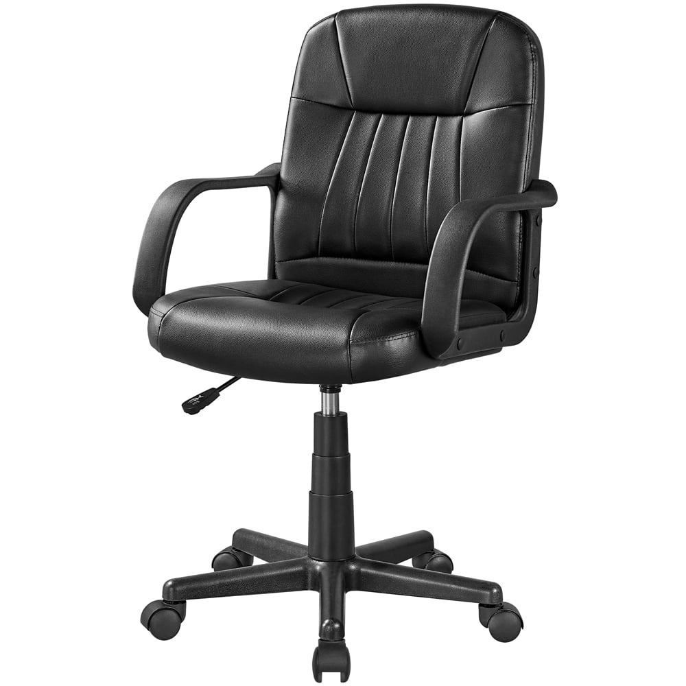 Yaheetech Adjustable Office Chair Swivel Ergonomic Computer Desk Chair with Armrest A859