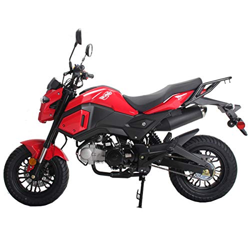 X-PRO 125cc Vader Adult Gas Motorcycle Street Bike Black S273