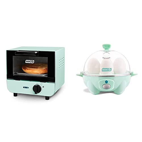 DASH Mini Toaster Oven Cooker for Bread, Bagels, Pizza, Paninis - Red B5381