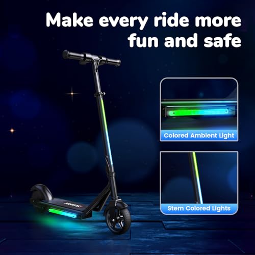 iScooter IK3/IK3Pro Electric Scooter for Kids Ages 6-12, 150W Motor, LED Display G7275