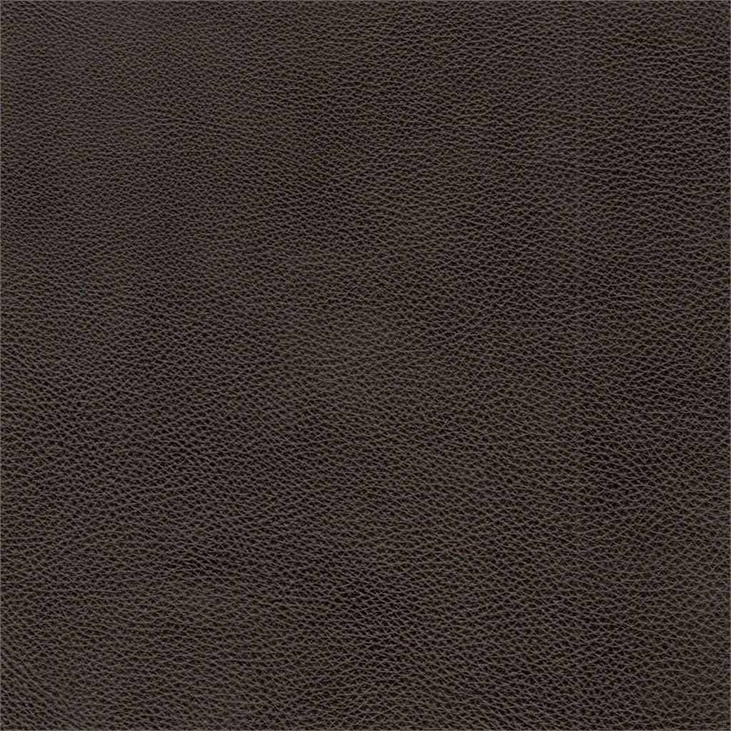 Stanton Leather Sofa Tufted Seat Dark Brown V657