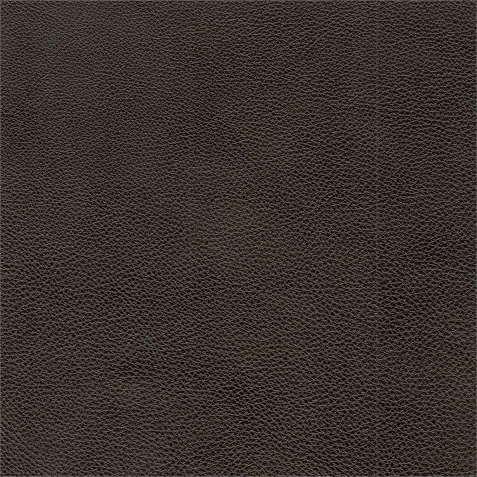 Stanton Leather Sofa Tufted Seat Dark Brown V657