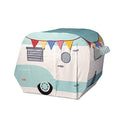 MindWare Camper Playhouse – Pretend, Indoor Fort for Kids – 43 x 55 x 36 inch Play Set Made of Cotton Canvas – Easy Assembly & Simple to Clean