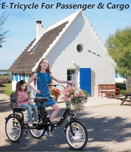 Adult Electric Tricycle 3 Wheel Bike for Adults A10327