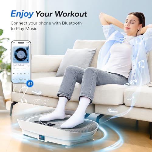 MERACH Vibration Plate Exercise Machine for Whole Body Workout at Home A4467