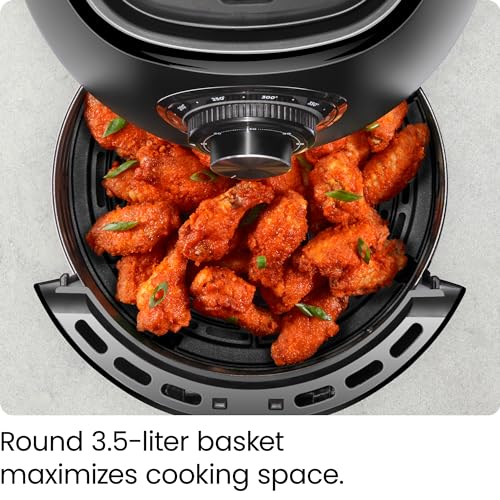CHEFMAN Multifunctional Digital Air Fryer Rotisserie Dehydrator Convection Oven, 10L, Black B811909