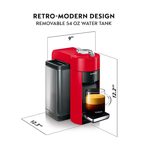 Nespresso Vertuo Coffee and Espresso Maker by De'Longhi, Graphite Metal E903048