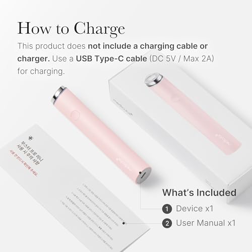 medicube Mini Booster Pro White At-Home Facial Skin Care Tool C7917