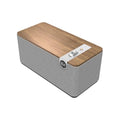 Klipsch The One Plus Premium Bluetooth Speaker System with Two 2.25” Full Range Drivers, 4.5” Woofer, Bluetooth 5.3 with Up to 40 ft. of Distance, Walnut