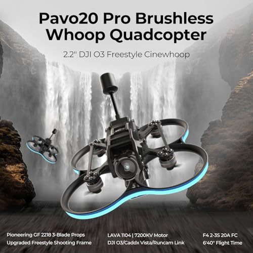 BETAFPV Pavo20 Pro Whoop Drone Cinewhoop with HD Digital Bracket for FPV Freestyle M30917