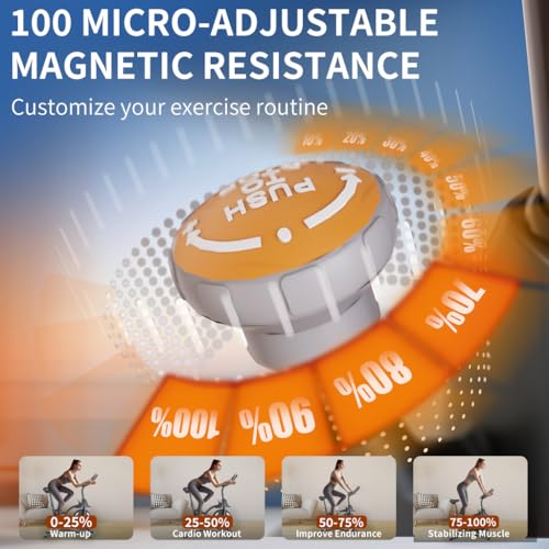 Exercise Bike with Smartphone Mount & Digital Pulse Display K599