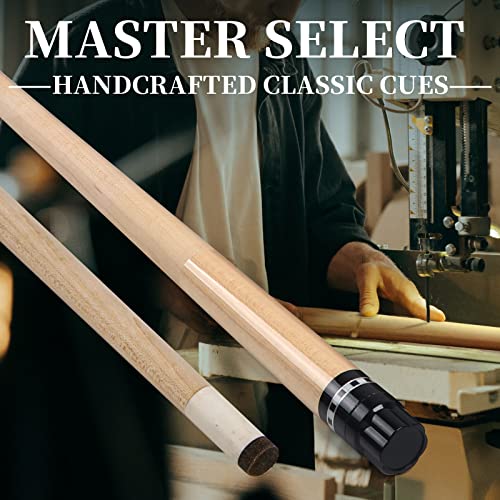 lotmusic Premium Pool Stick with Telescopic Fiber Extension Cue, 58 Inch Set with Case W47144