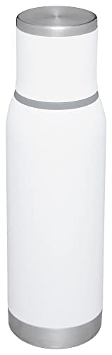Stanley Adventure-To-Go Vacuum Bottle 25 oz Wide Mouth Insulated Stainless Steel Thermos, Blue Glow D5617