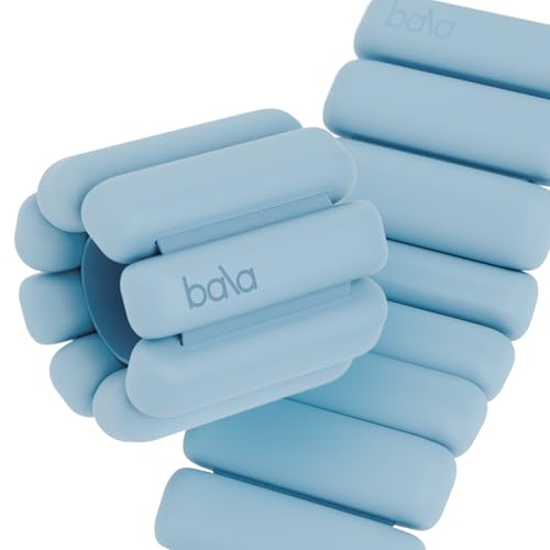 Bala Bangles Wrist & Ankle Weights Adjustable Silicone Set for Women Men Y10032