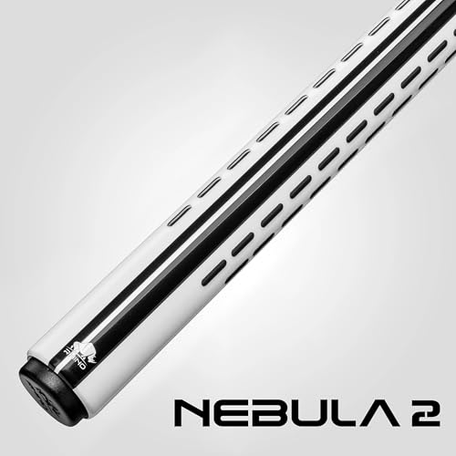 RHINO Nebula 2 Pool Cue - Carbon Fiber Shaft, Composite Butt, 12.4mm B23495