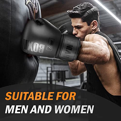 FIVING Boxing Gloves for Men Women MMA Muay Thai Training P93340
