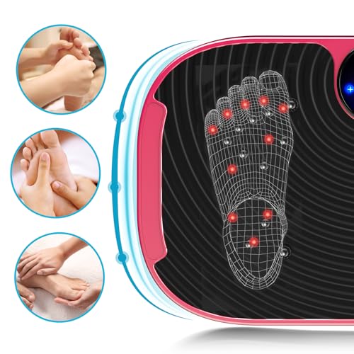 AXV Vibration Plate Exercise Machine Whole Body Workout Fitness Platform K84986