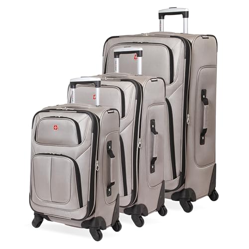 SwissGear Sion Softside Expandable Luggage, Black, 29-Inch C81483