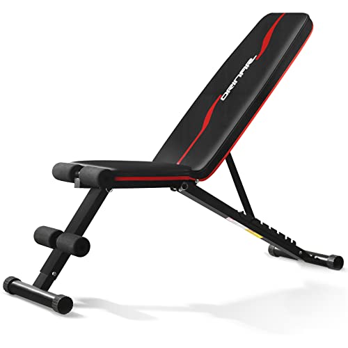 Weight Bench Press, Adjustable Workout Bench for Home Gym, Incline Decline Strength Training