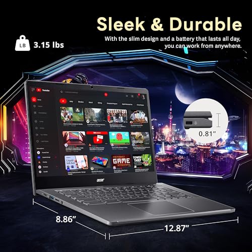Acer Chromebook 315 Laptop 15.6" Full HD, Intel Celeron N4500, 4GB RAM, 64GB eMMC, Chrome OS P628753