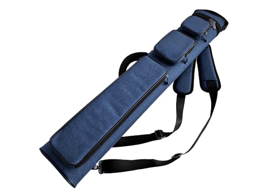 Champion Nylon/Leatherette Billiard Pool Cue Stick Hard Carrying Case Y844595