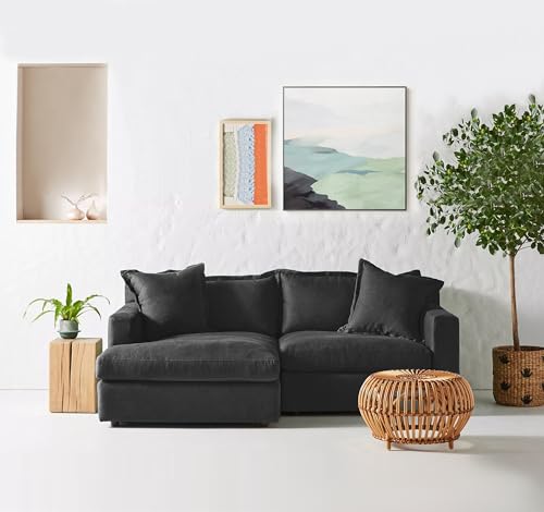 L-Shaped Chaise Sectional Sofa in Beige N29600