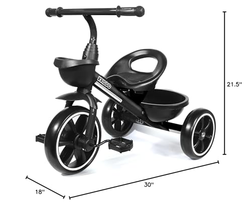 KRIDDO Kids Tricycle for Toddlers Age 2-5 Years, Blue P72011