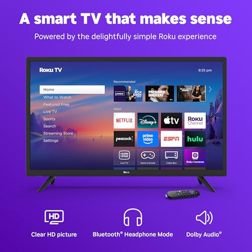 Roku Smart TV 40-Inch Select Series 1080p Full HD LED Television with Voice Remote P76588