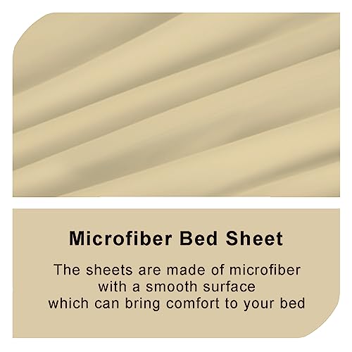 Bedecor Air Bed Sheets for Mattress Cover Removable Elastic Band Soft Breathable Twin XL Light Gray U508