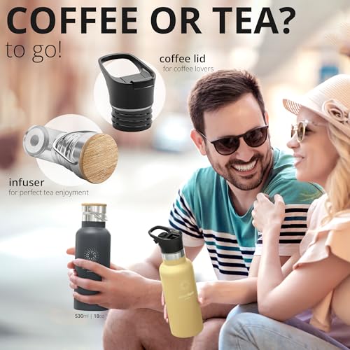 Active Flask 18/32 oz Stainless Steel Insulated Water Bottle with Straw P203