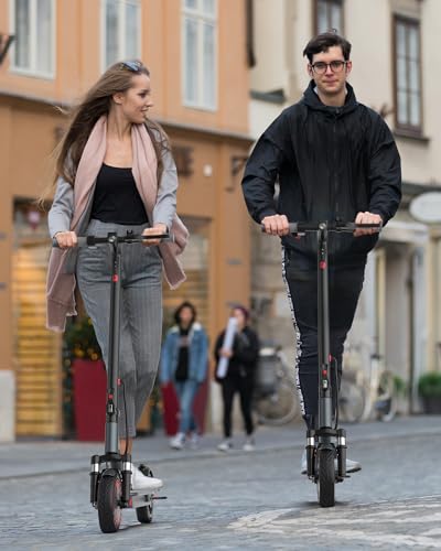 VOLPAM Electric Scooter, 350W/500W, 8.5"/10" Tires, Folding E-Scooter with Dual Braking Q653200