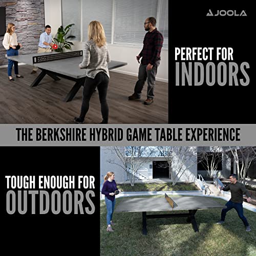 JOOLA Outdoor Table Tennis Table with Steel Net Set & Frame L349