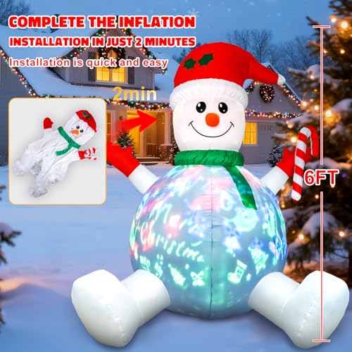 HFO 8 FT Halloween Inflatable Pumpkin Reaper Ghost with LED Lights W411