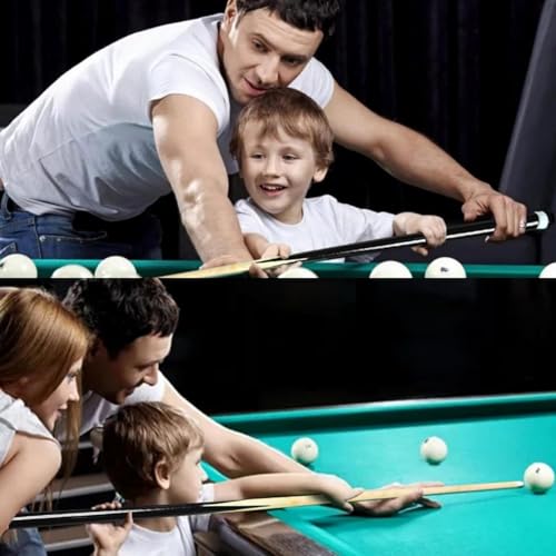 JX Pool Cues for Kids 36 inch Hardwood Billiard Sticks Set of 2 I101889