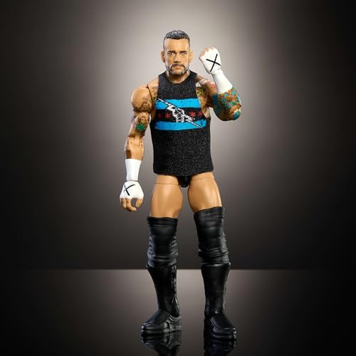 Mattel WWE Top Picks Elite CM Punk 6-inch Action Figure & Accessories Set C737670