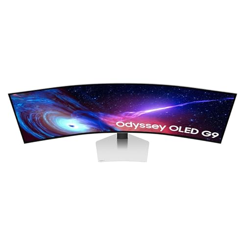 Samsung 49" Odyssey OLED G93SC Curved Gaming Monitor, 240Hz, QD-OLED U4685