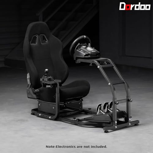Dardoo G29 Racing Simulator Cockpit with Adjustable Race Seat R20572