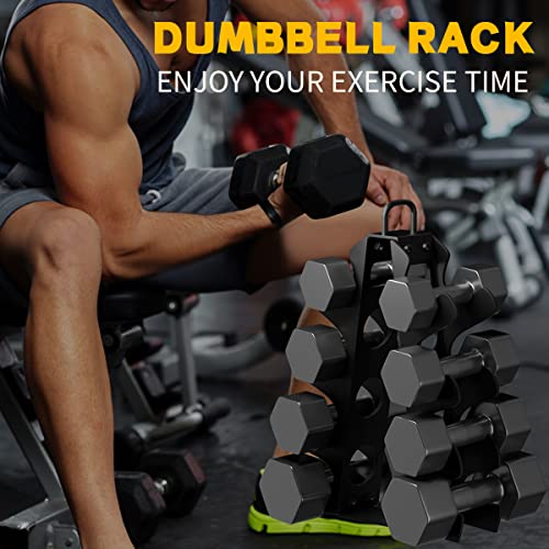 OKUGAFIT Compact A-Frame Dumbbell Rack for Home Gym D110256
