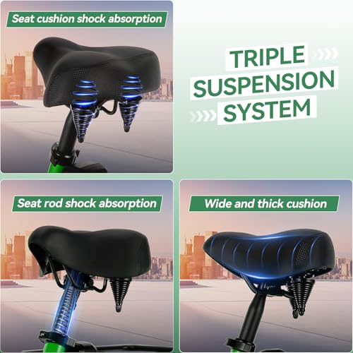 Vivi T01 20" x2.6 Fat Tire Electric Tricycle for Adults, 750W Peak, Folding 3-Wheel Bike D7496